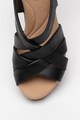 Clarks Sandale wedge de piele Annadel Reyna Femei