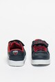 U.S. Polo Assn. Pantofi sport de piele ecologica cu velcro Cameron Baieti