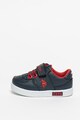 U.S. Polo Assn. Pantofi sport de piele ecologica cu velcro Cameron Baieti