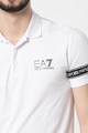 EA7 Tricou polo cu benzi logo Barbati