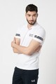 EA7 Tricou polo cu benzi logo Barbati