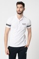 EA7 Tricou polo cu benzi logo Barbati