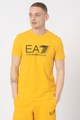 EA7 Tricou cu decolteu la baza gatului si imprimeu logo Barbati