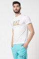 EA7 Tricou regular fit cu imprimeu logo metalizat Barbati