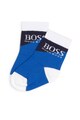 BOSS Hugo Boss, Set de sosete cu model colorblock -2 perechi Baieti