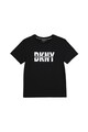 DKNY Tricou cu imprimeu logo Baieti