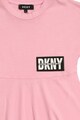 DKNY Rochie babydoll cu detaliu logo Fete