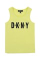DKNY Top cu imprimeu logo Fete