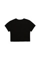 DKNY Tricou crop cu imprimeu Fete