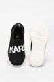 Karl Lagerfeld Pantofi sport slip-on de plasa cu logo Fete