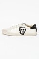 Karl Lagerfeld Pantofi sport de piele si material textil Skool Barbati