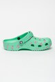 Crocs Saboti slingback cu calapod lat si imprimeu Femei