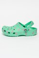 Crocs Saboti slingback cu calapod lat si imprimeu Femei