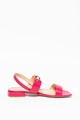 Furla Sandale slingback din piele Chain Femei