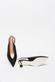 Pollini Pantofi slingback de piele cu varf ascutit Femei