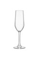 Bormioli Комплект чаши със столче  Nadia, За шампанско, 4 броя, 205 мл, Кристал Жени
