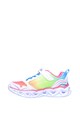 Skechers Pantofi sport cu velcro S Lights: Heart Lights - Love Spark Fete