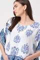 DESIGUAL Bluza vaporoasa cu model etnic Andes Femei