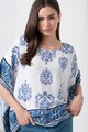 DESIGUAL Bluza vaporoasa cu model etnic Andes Femei