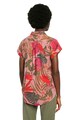 DESIGUAL Camasa din lyocell cu imprimeu tropical Femei