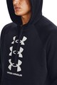 Under Armour Hanorac de fleece lejer, cu logo, pentru antrenament Rival Barbati