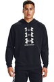 Under Armour Hanorac de fleece lejer, cu logo, pentru antrenament Rival Barbati