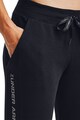 Under Armour Pantaloni sport cu logo brodat, pentru antrenament Rival Femei