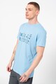 Jack Wolfskin Тениска с органичен памук Logo Ocean Мъже