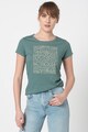 Jack Wolfskin Тениска Ocean Letter с органичен памук Жени