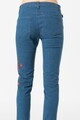 Love Moschino Blugi skinny cu talie joasa si imprimeu floral Femei