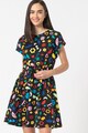 Love Moschino Rochie evazata cu diverse modele Femei