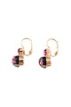 Roxannes - Mariana Jewellery Cercei drop placati cu aur rose de 24K si decorati cu cristale Femei