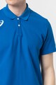 Asics Tricou polo din material pique cu imprimeu Barbati