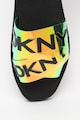 DKNY Papuci cu aplicatie logo Isha Femei