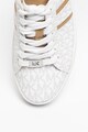 Michael Kors Pantofi sport de piele ecologica cu imprimeu logo Keaton Stripe Femei