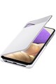 Samsung Husa de protectie  Smart S View Wallet Cover pentru Galaxy A32 (5G), White Barbati