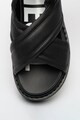Diesel Sandale slingback wedge de piele Scirocco XR Femei