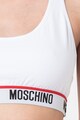 Moschino Bustiera racerback cu banda cu logo Femei