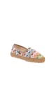 Love Moschino Espadrile din paie cu aspect impletit Femei