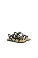 Love Moschino Sandale de piele ecologica cu barete multiple Femei