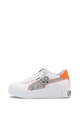 Puma Pantofi sport de piele Cali Wedge MR DOODLE Femei