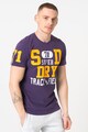 SUPERDRY Tricou cu decolteu la baza gatului si imprimeu logo Track&Field Barbati