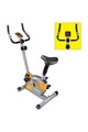 Kondition Bicicleta fitness magnetica DYNAMIC 380, volanta 4 kg, greutate maxima utilizator 100 kg, portocaliu-gri Femei