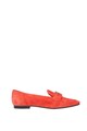 Tommy Hilfiger Pantofi loafer de piele intoarsa cu aplicatie logo metalica Femei