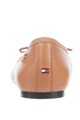 Tommy Hilfiger Balerini de piele cu varf patrat Essential Femei