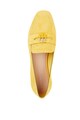 Tommy Hilfiger Pantofi loafer de piele intoarsa cu aplicatie logo metalica Femei