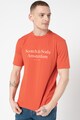 Scotch & Soda Tricou regular fit cu imprimeu logo Barbati