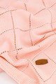Pierre Cardin Baby Paturica tricotata cu perforatii Fete