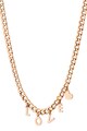 Loisir by Oxette Colier placat cu aur rose de 14K cu talismane Femei