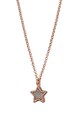 Loisir by Oxette Colier placat cu aur rose de 14K cu talisman Femei